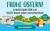 Frohe Ostern! 4 Wochen Ihre Zeitung für 4 € lesen oder verschenken, inkl. Quietscheente für die 44 schnellsten