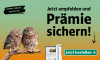 Werbebanner: 150 Euro Prämie für jede Empfehlung Ihrer Tageszeitung, um immer informiert zu sein. Jetzt bestellen.