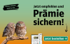 Werbebanner: 150 Euro Prämie für jede Empfehlung Ihrer Tageszeitung, um immer informiert zu sein. Jetzt bestellen.