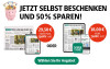 Jetzt selbst beschenken: 50% Rabatt auf regionale Tageszeitung Abos. Print+Digital für 29,50€ oder E-Paper für 18,00€.