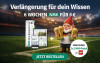 Text: Verlängerung für dein Wissen. 6 Wochen Zeitung für 6 € inkl. LEGO-Pokal