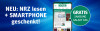 Die Grafik bewirbt die NRZ mit dem Angebot Digital-Paket inkl. ein gratis Samsung Galaxy A36 beim Kauf, alles auf blauem Hintergrund.